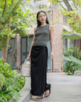 Wrap Midi Skirt
