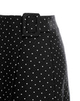Polka A-Line Wrapped Skirt