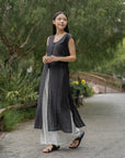 Sheer Textured Tunic Top