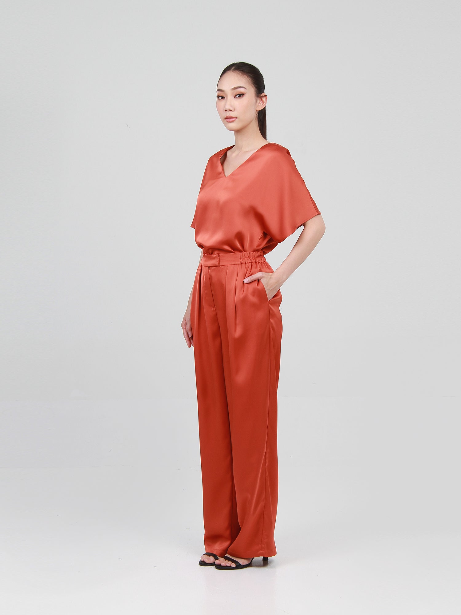 Dakota Satin Loungewear Pants