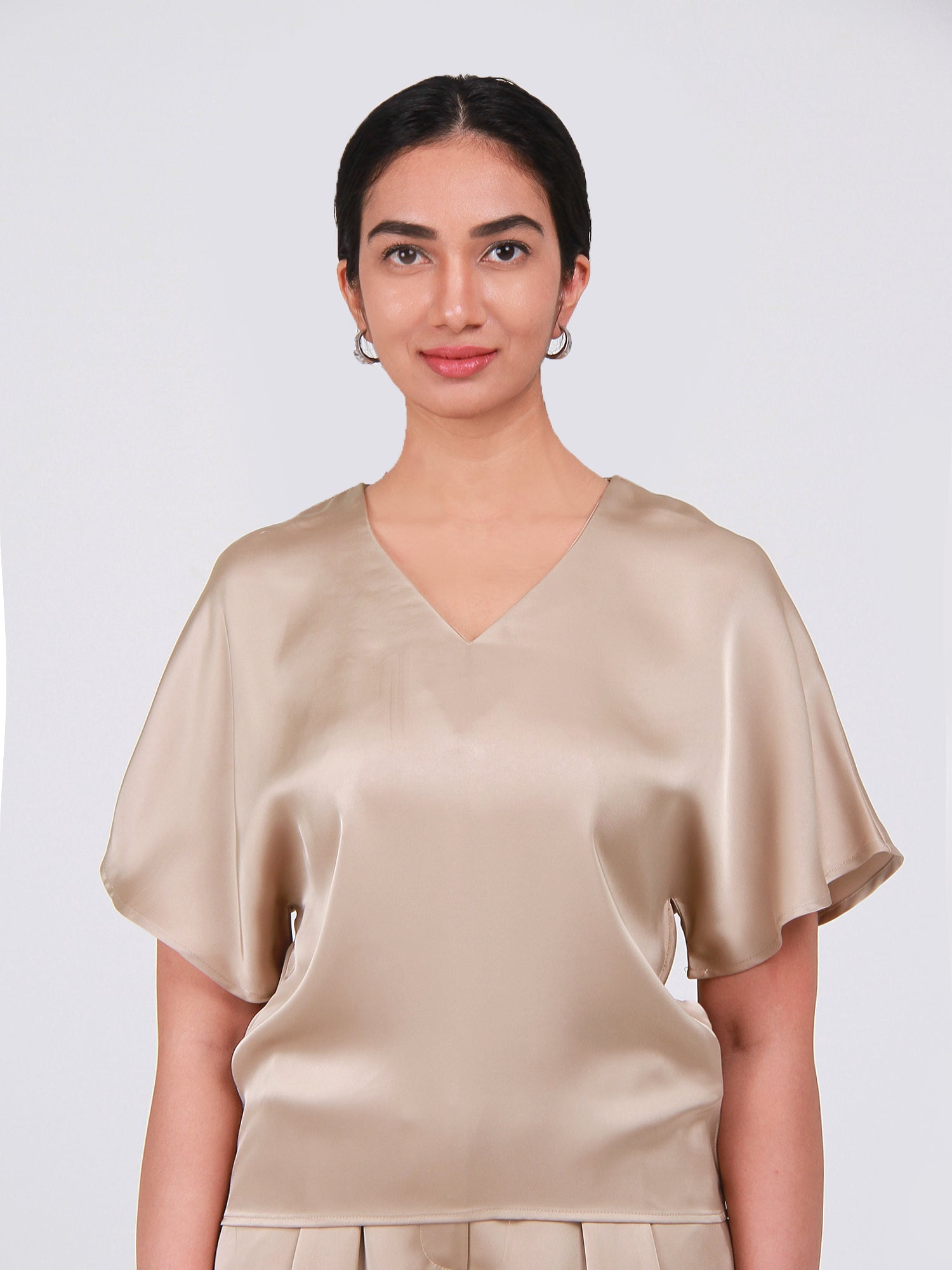 Dakota Satin Loungewear Top