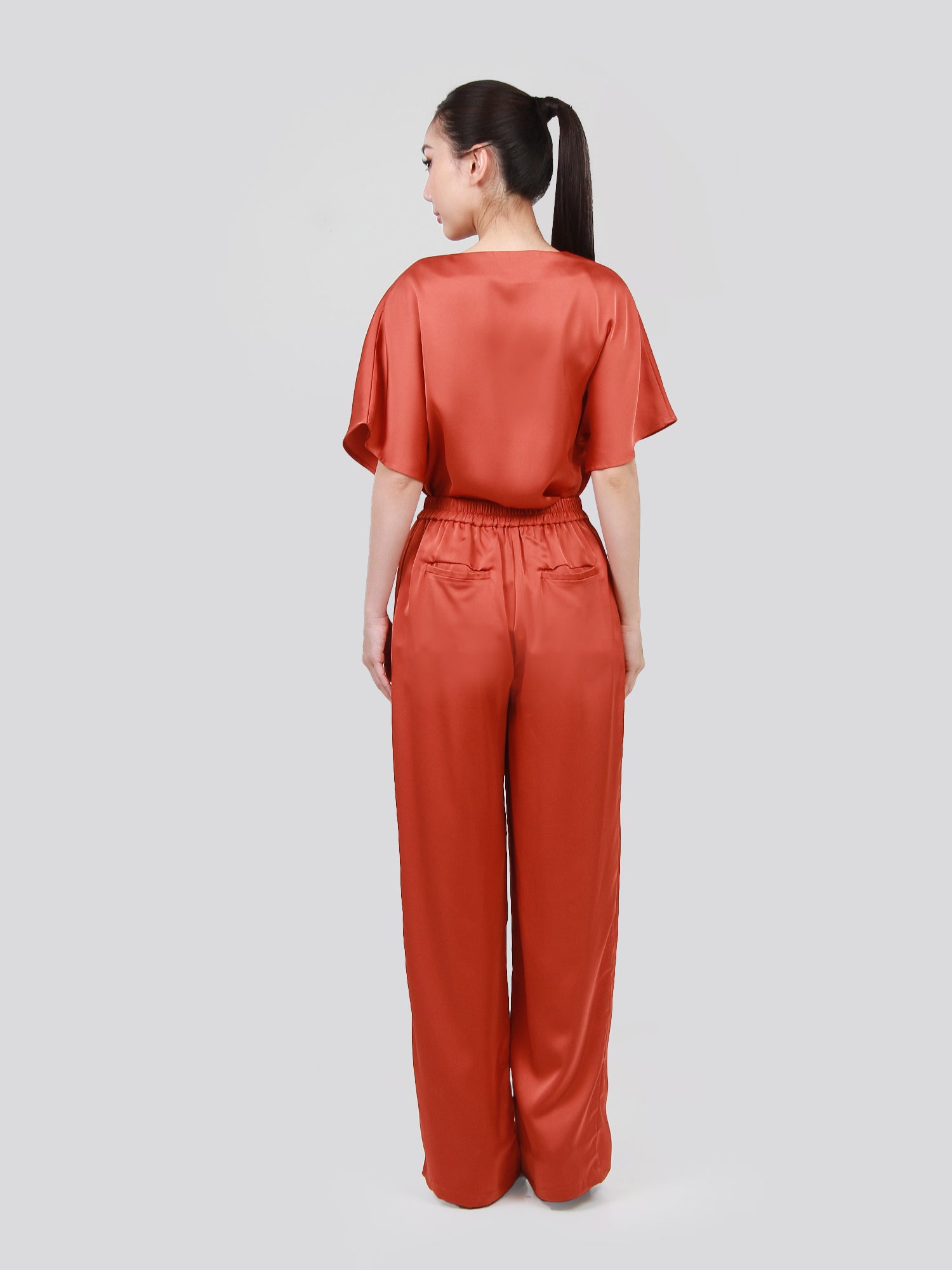 Dakota Satin Loungewear Top