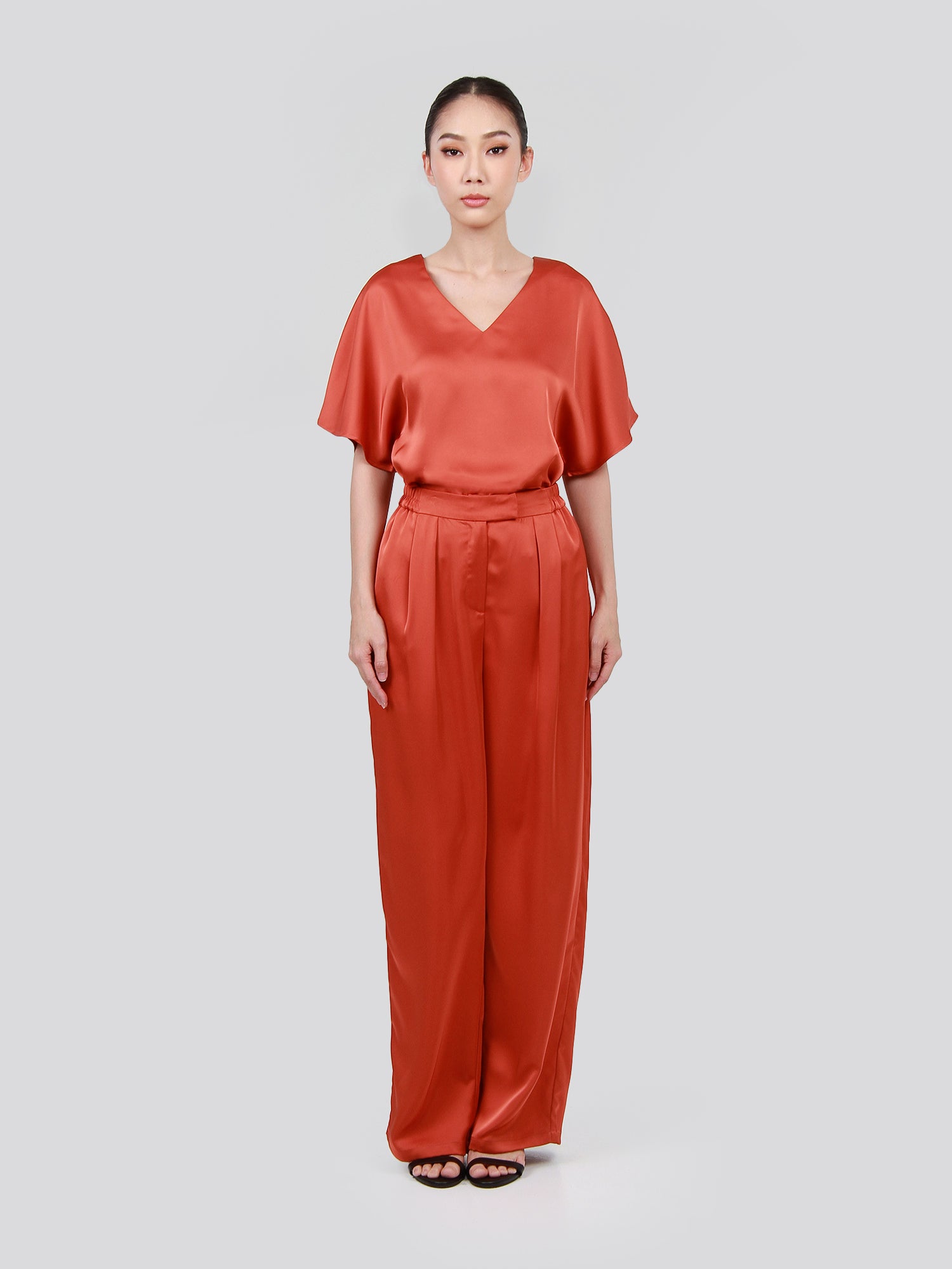 Dakota Satin Loungewear Top