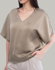Dakota Satin Loungewear Top