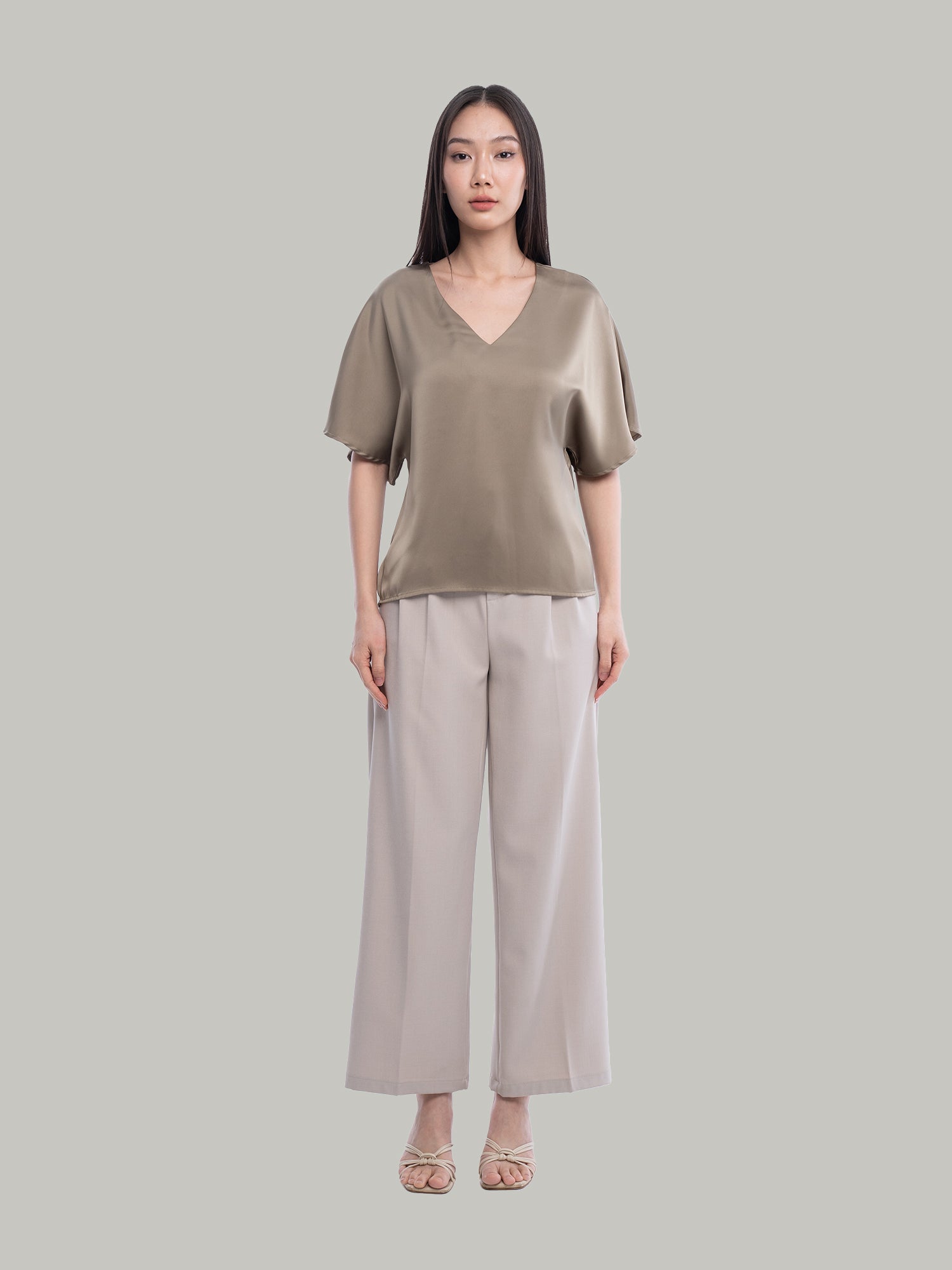 Dakota Satin Loungewear Top