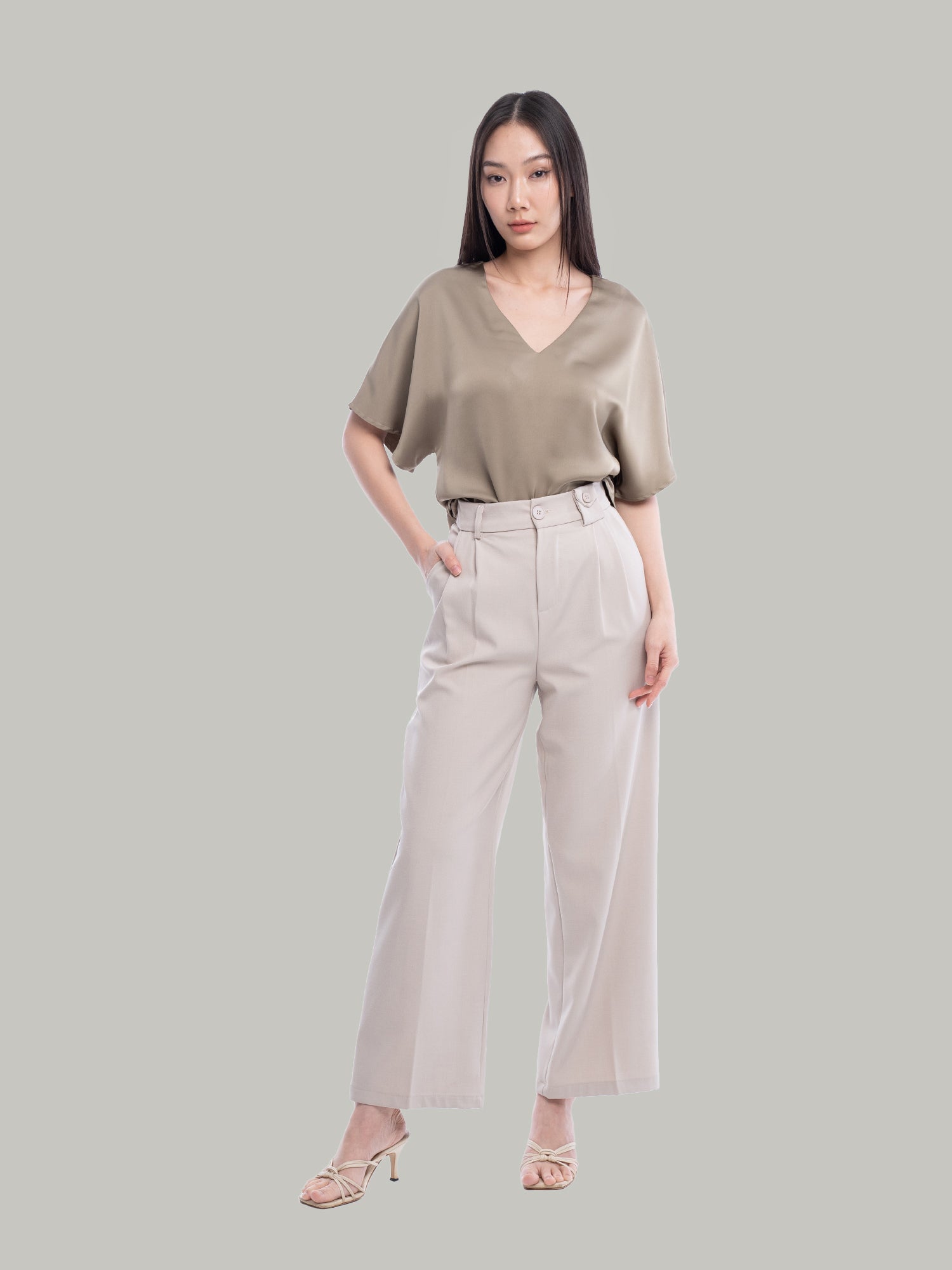 Dakota Satin Loungewear Top