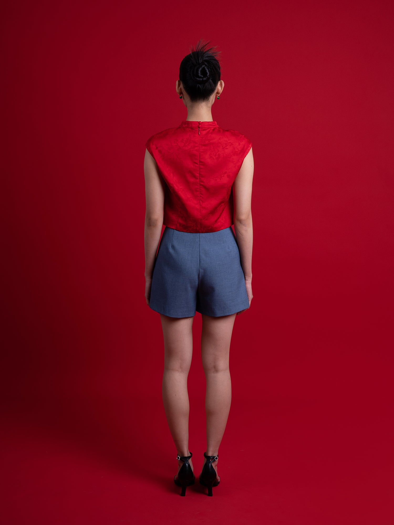 Eloise Overlap Skort
