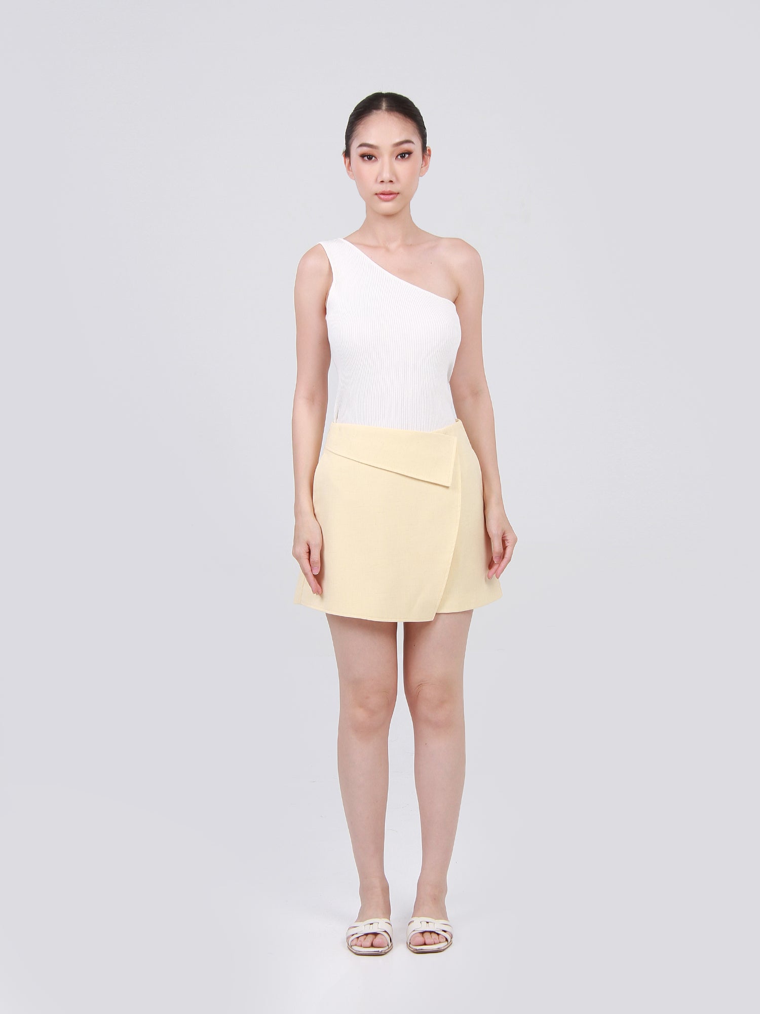 Eloise Overlap Skort