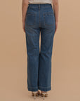 Flared High-Rise Jeans