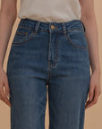 Flared High-Rise Jeans