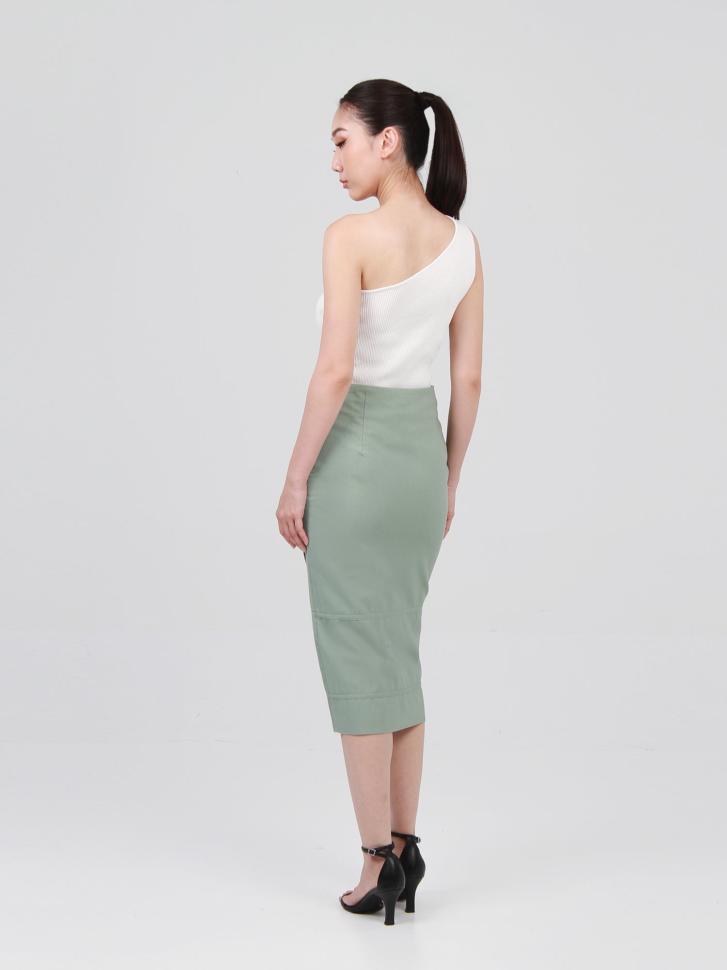 Gemma Panel Slit Skirt