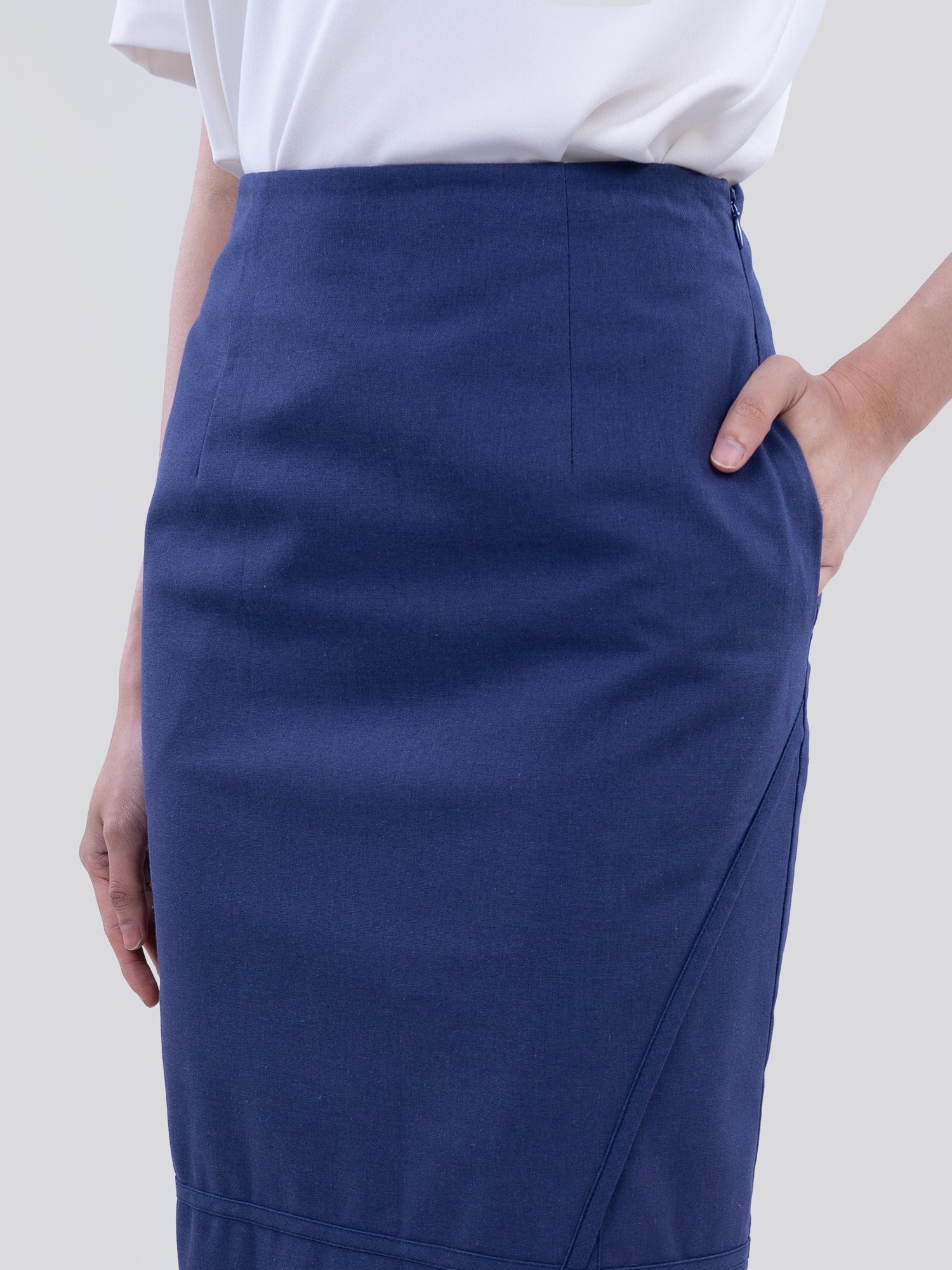 Gemma Panel Slit Skirt
