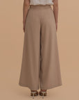 High-Waisted Wide-Leg Trousers
