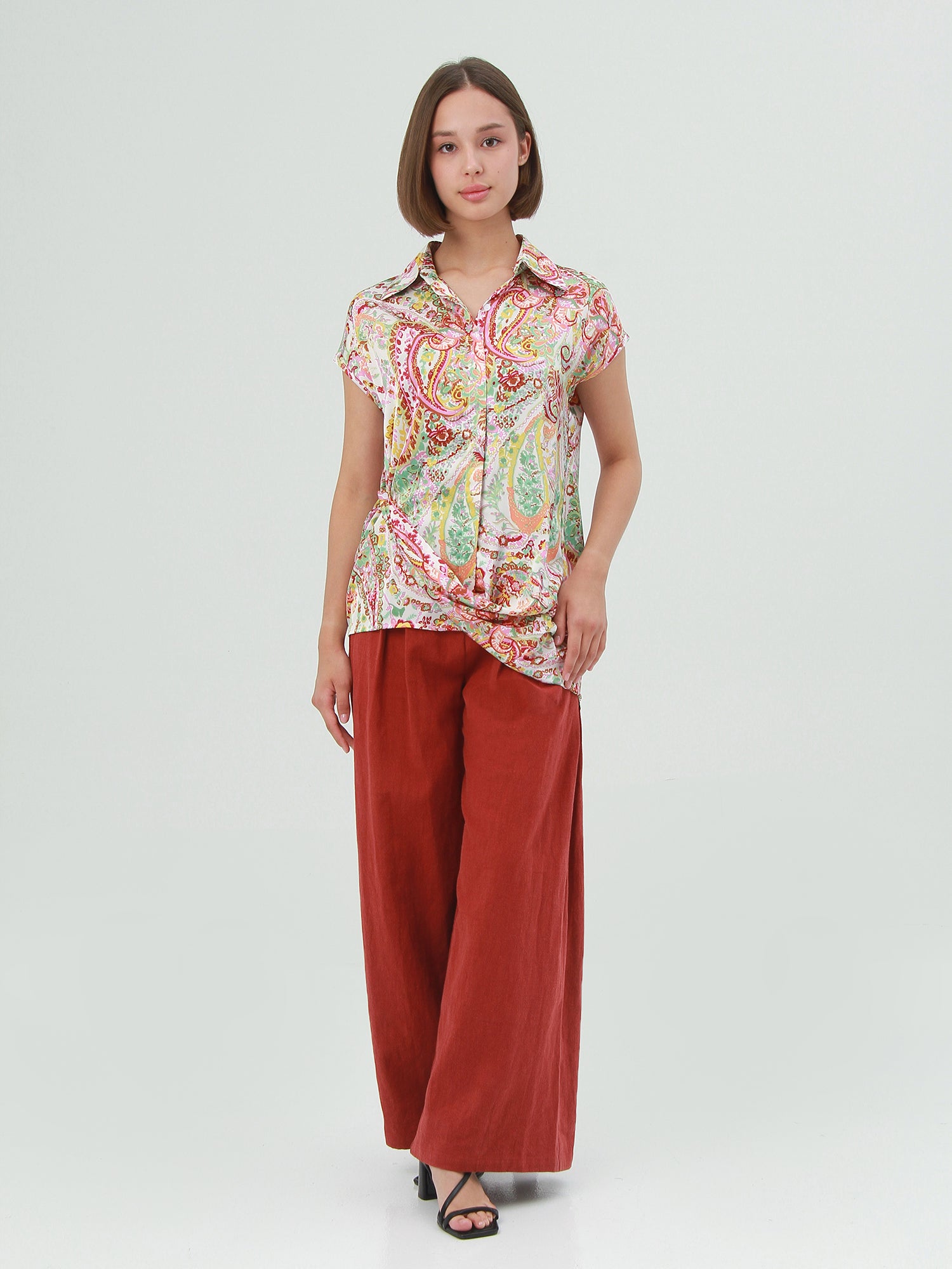 Maya Draped Shirt