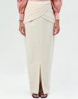 Terra Draped Maxi Skirt