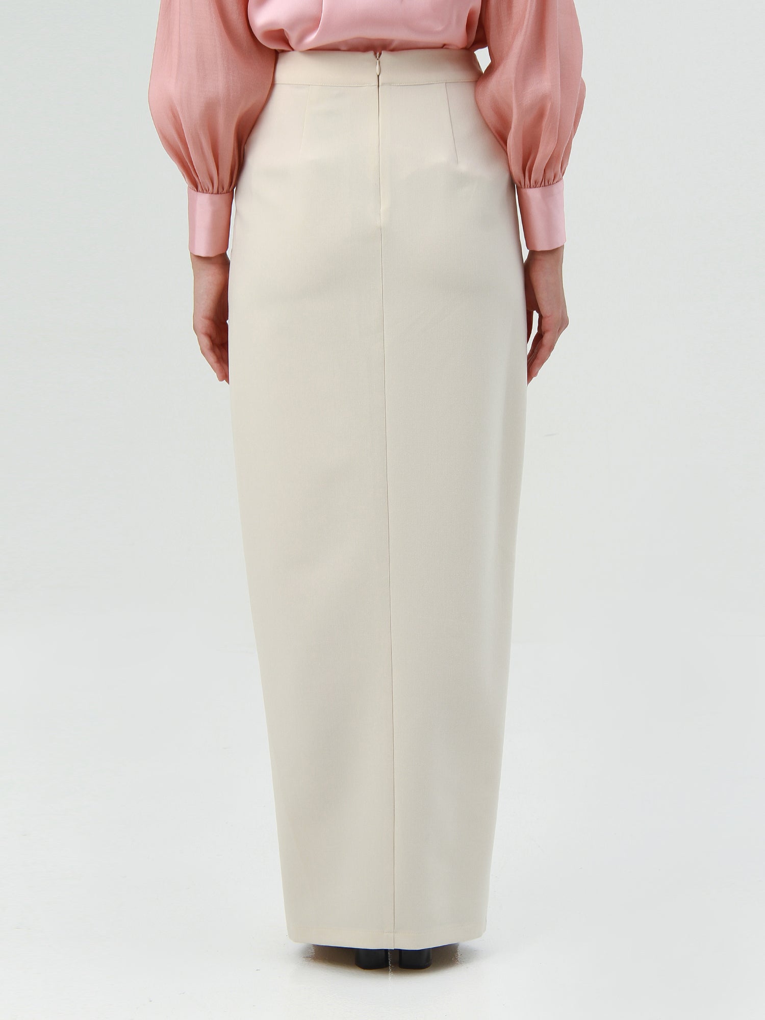 Terra Draped Maxi Skirt