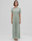 Faye Asymmetrical Neckline Jumpsuit