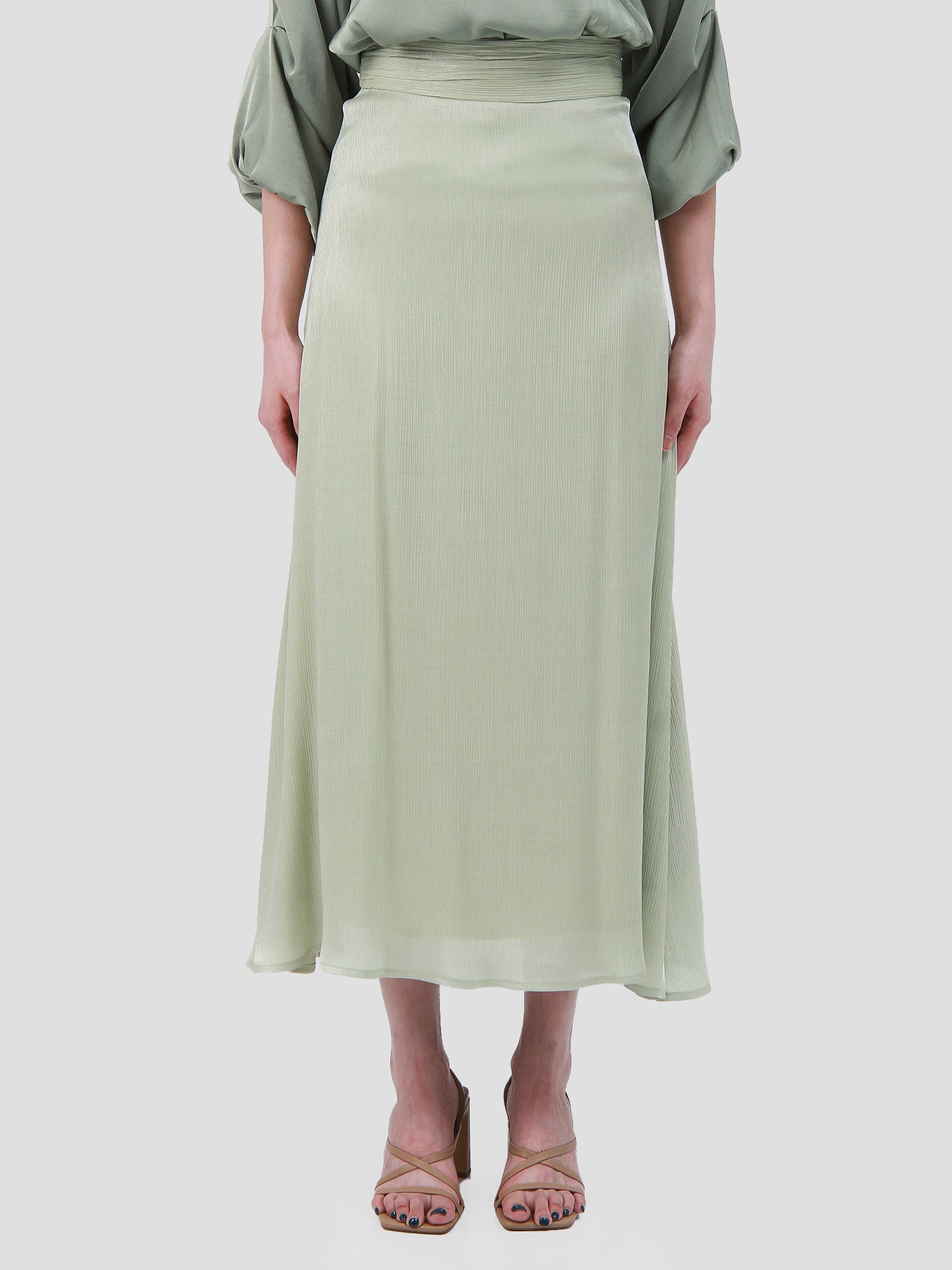 Alina Foil Skirt