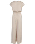 Zalin Front Twist Knot Jumpsuit