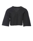 Cora Pleated Sleeves Top