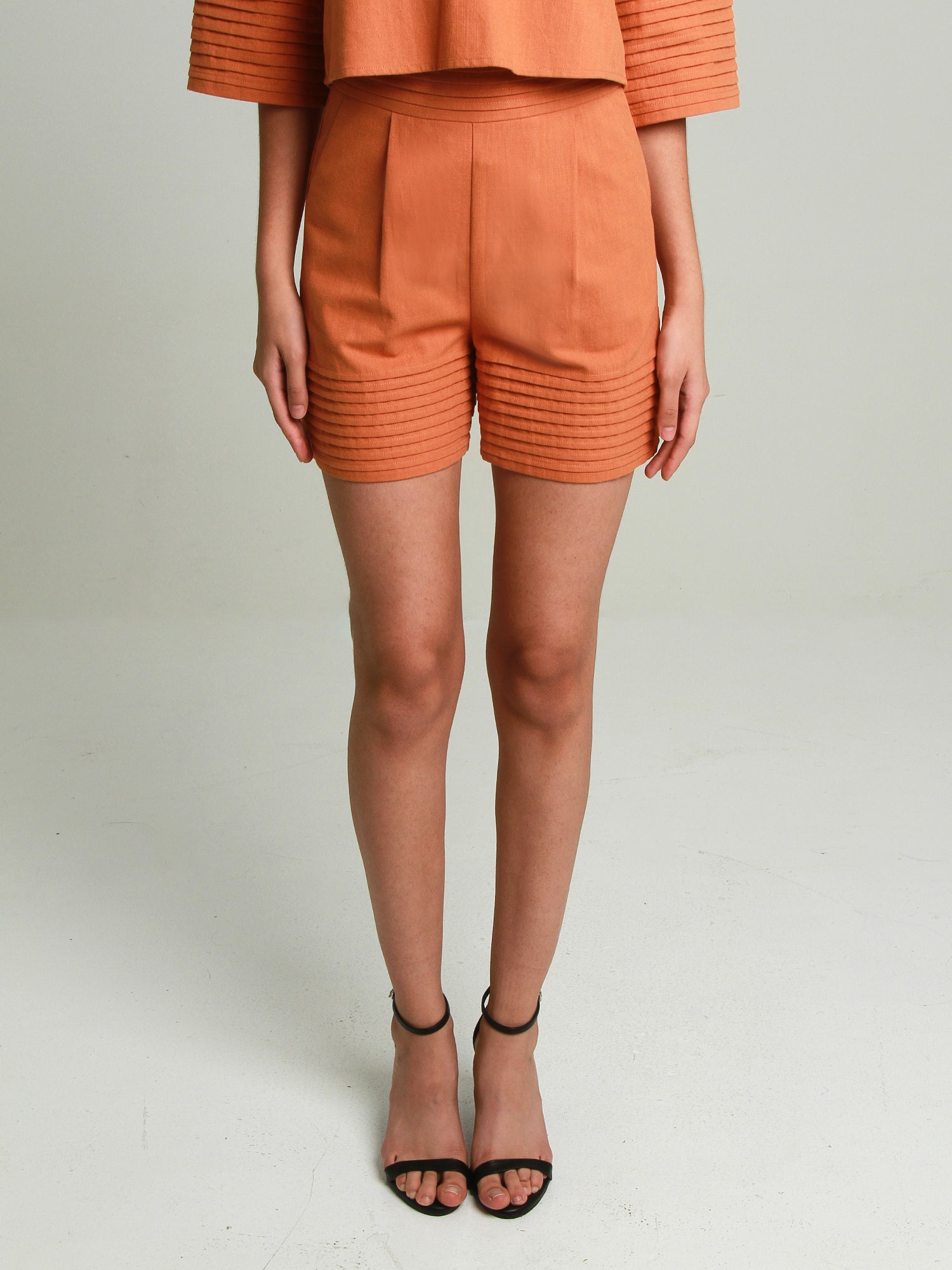Cora Pleated Shorts