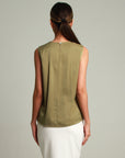 Lydrin Pleated Wrap Top