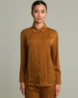 Tara Long Sleeve Dual Pleat Shirt