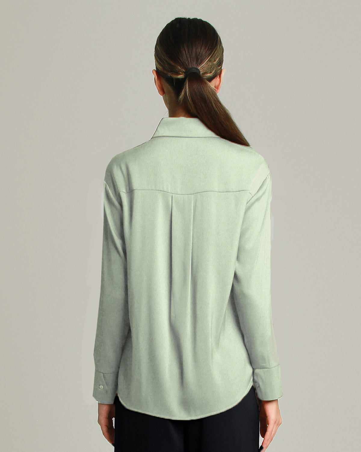 Tara Long Sleeve Dual Pleat Shirt