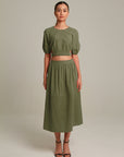 Cassandra Flair Midi Skirt