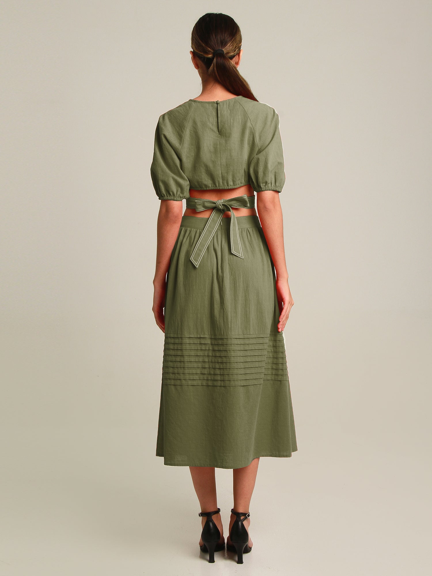Cassandra Flair Midi Skirt