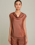 Aster Cowl Neck Top