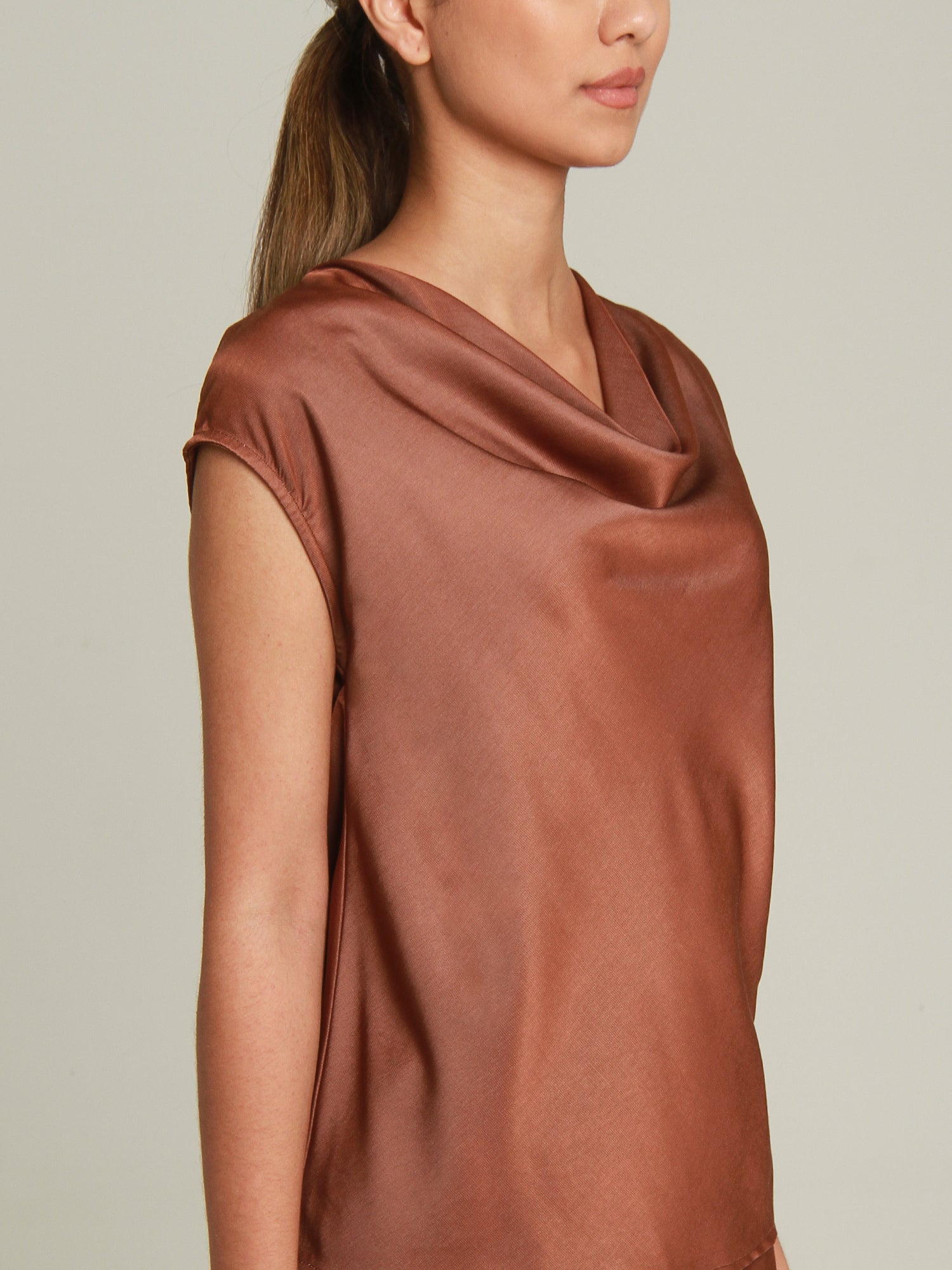 Aster Cowl Neck Top