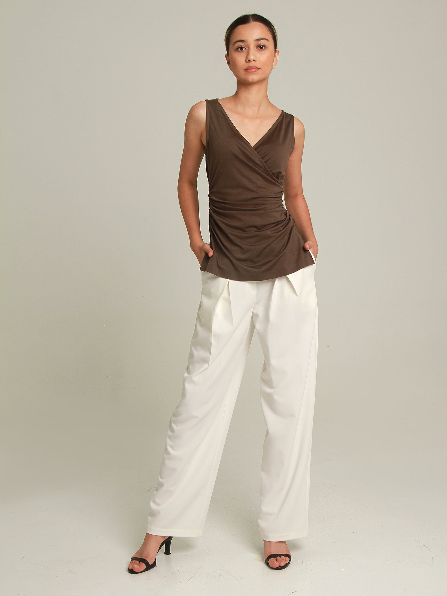 Kara Ruched Waist Top