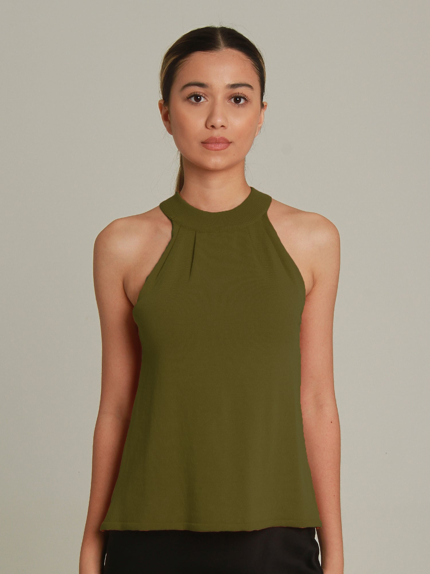 Kyra Sleeveless Halter Top