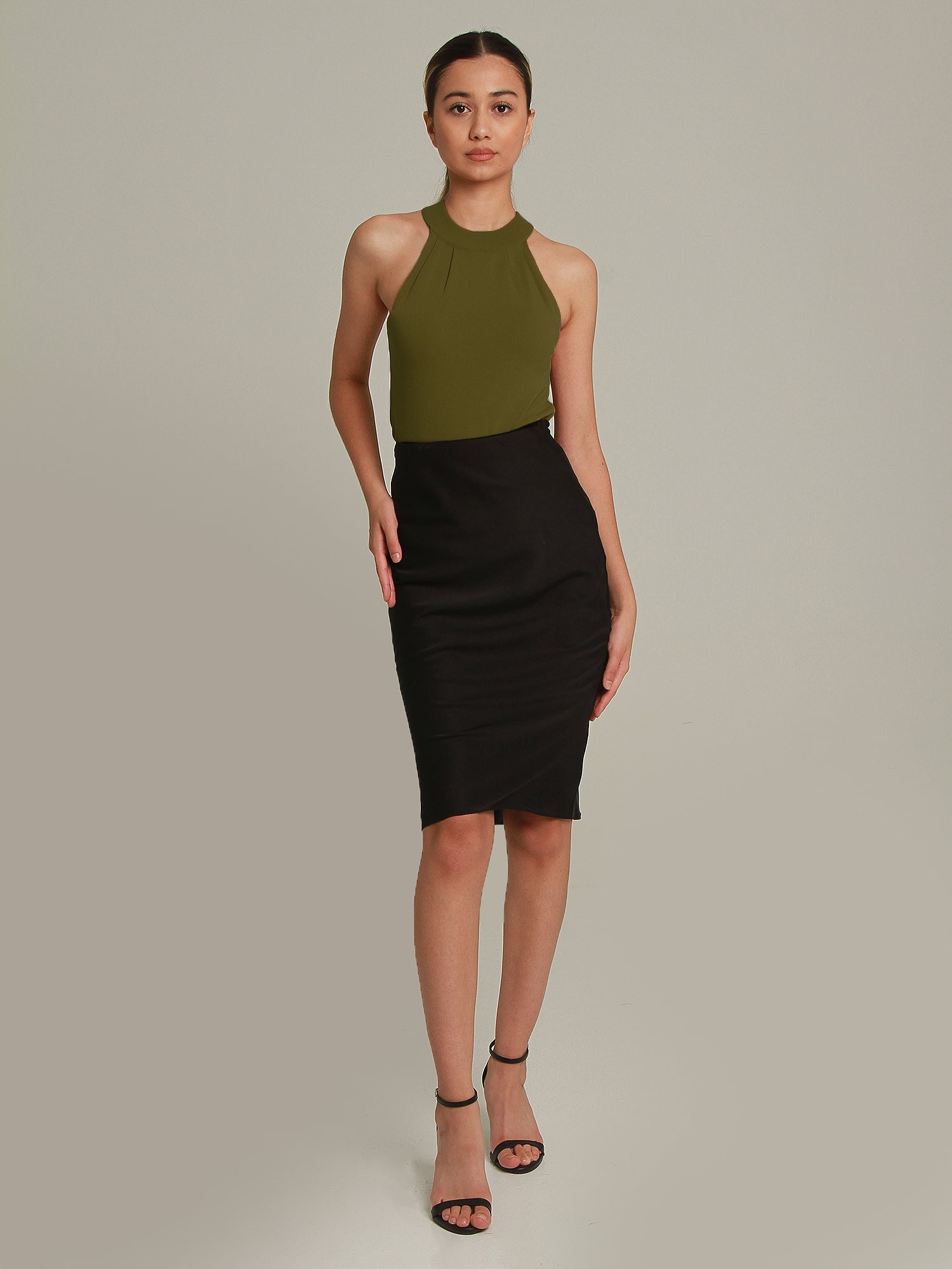 Kyra Sleeveless Halter Top
