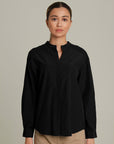 Dennes Long Sleeve Cape Back Shirt