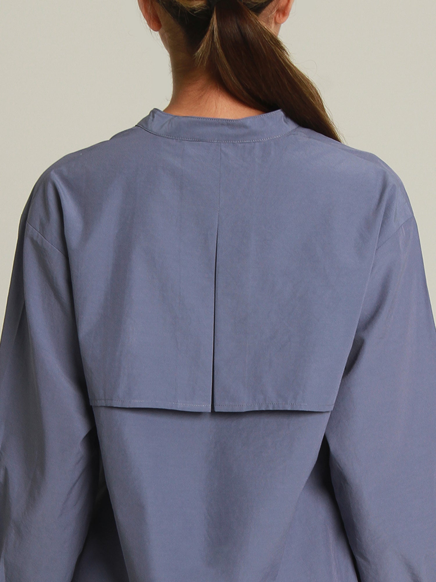 Dennes Long Sleeve Cape Back Shirt