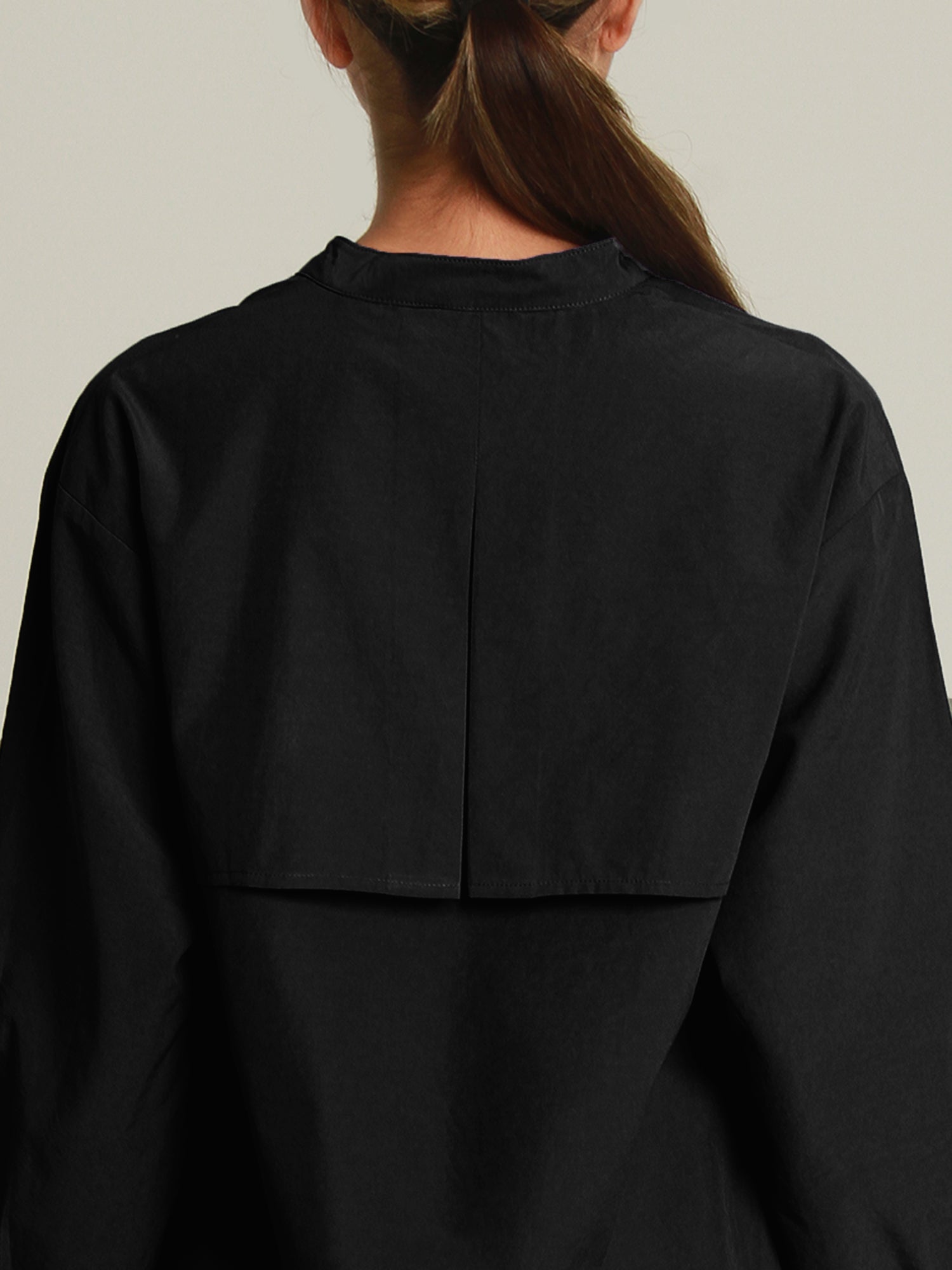 Dennes Long Sleeve Cape Back Shirt