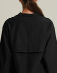 Dennes Long Sleeve Cape Back Shirt