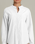 Dennes Long Sleeve Cape Back Shirt