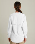 Dennes Long Sleeve Cape Back Shirt