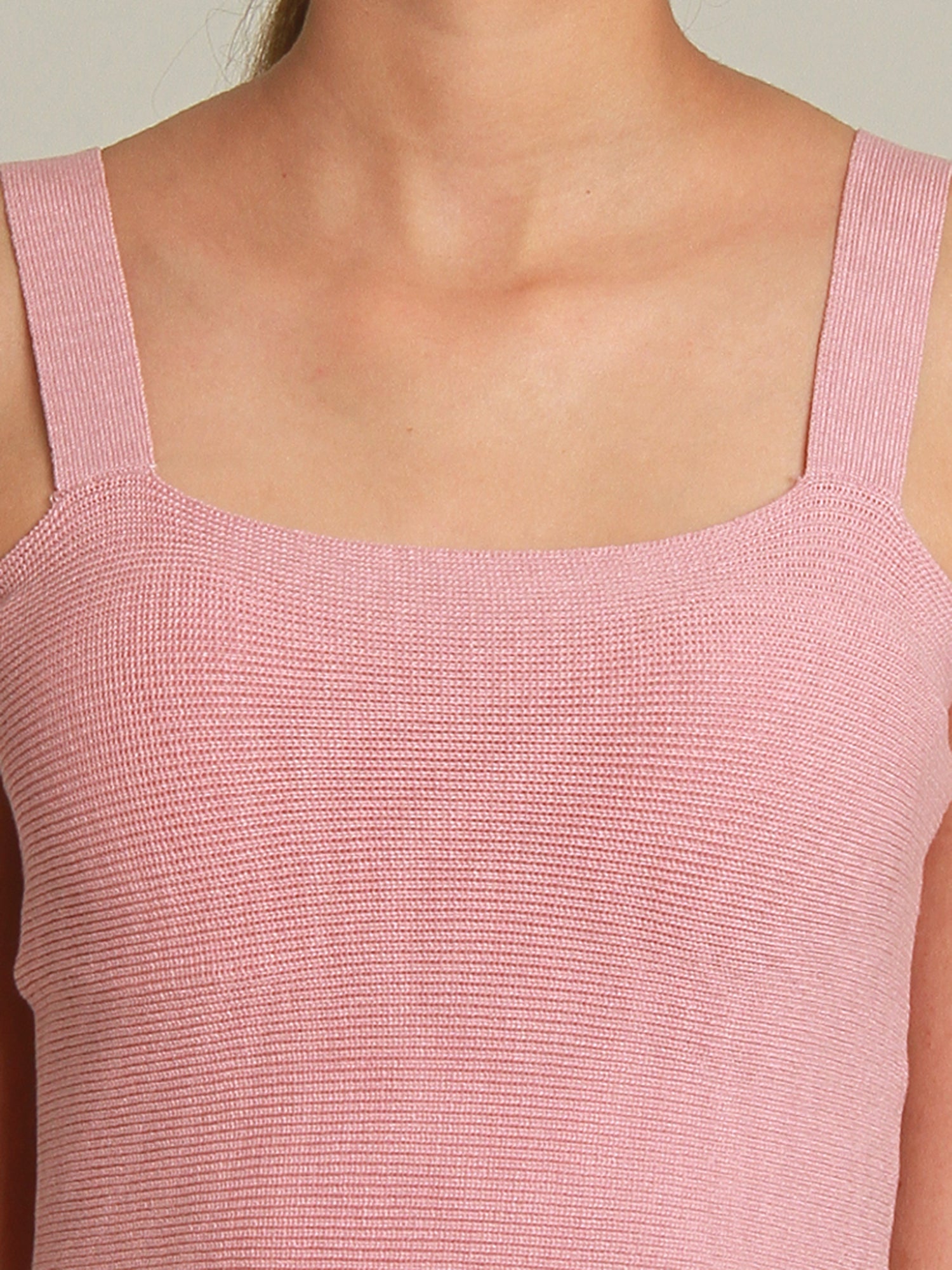 Thenna Rib Knit Crop Top