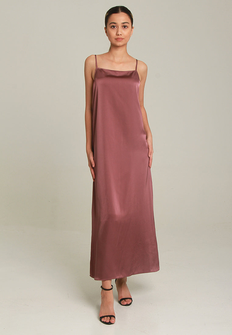Paulette Bareback Drawstring Dress