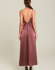 Paulette Bareback Drawstring Dress