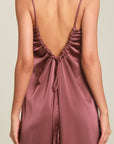Paulette Bareback Drawstring Dress