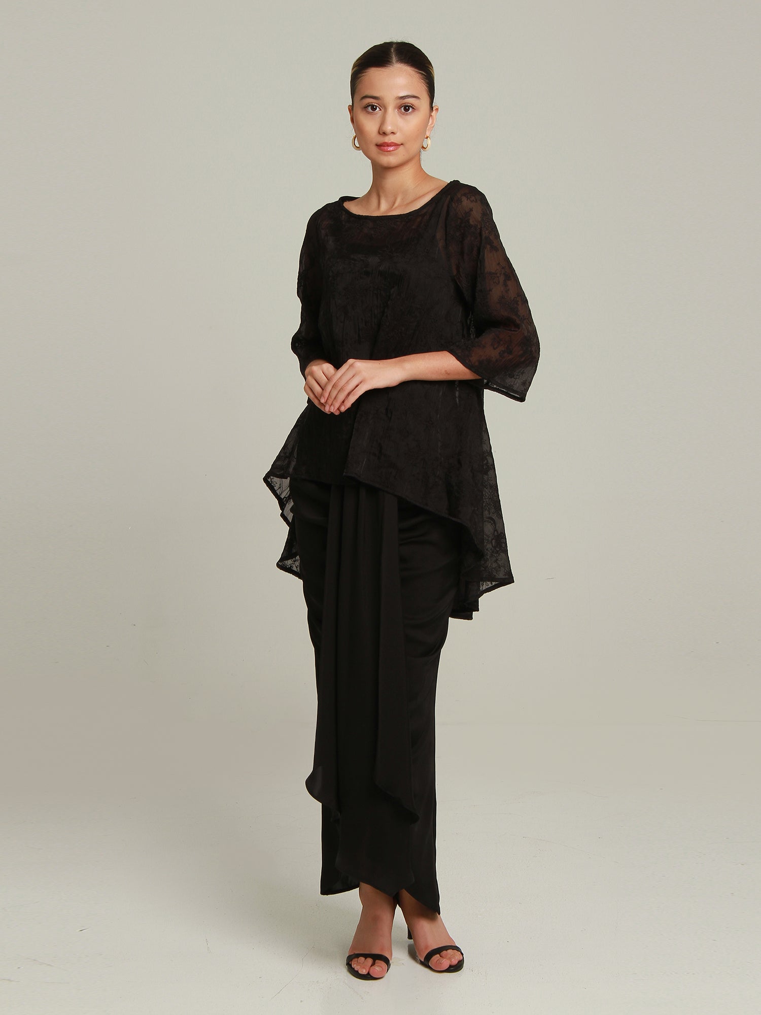 Zaharah Kebarung Set