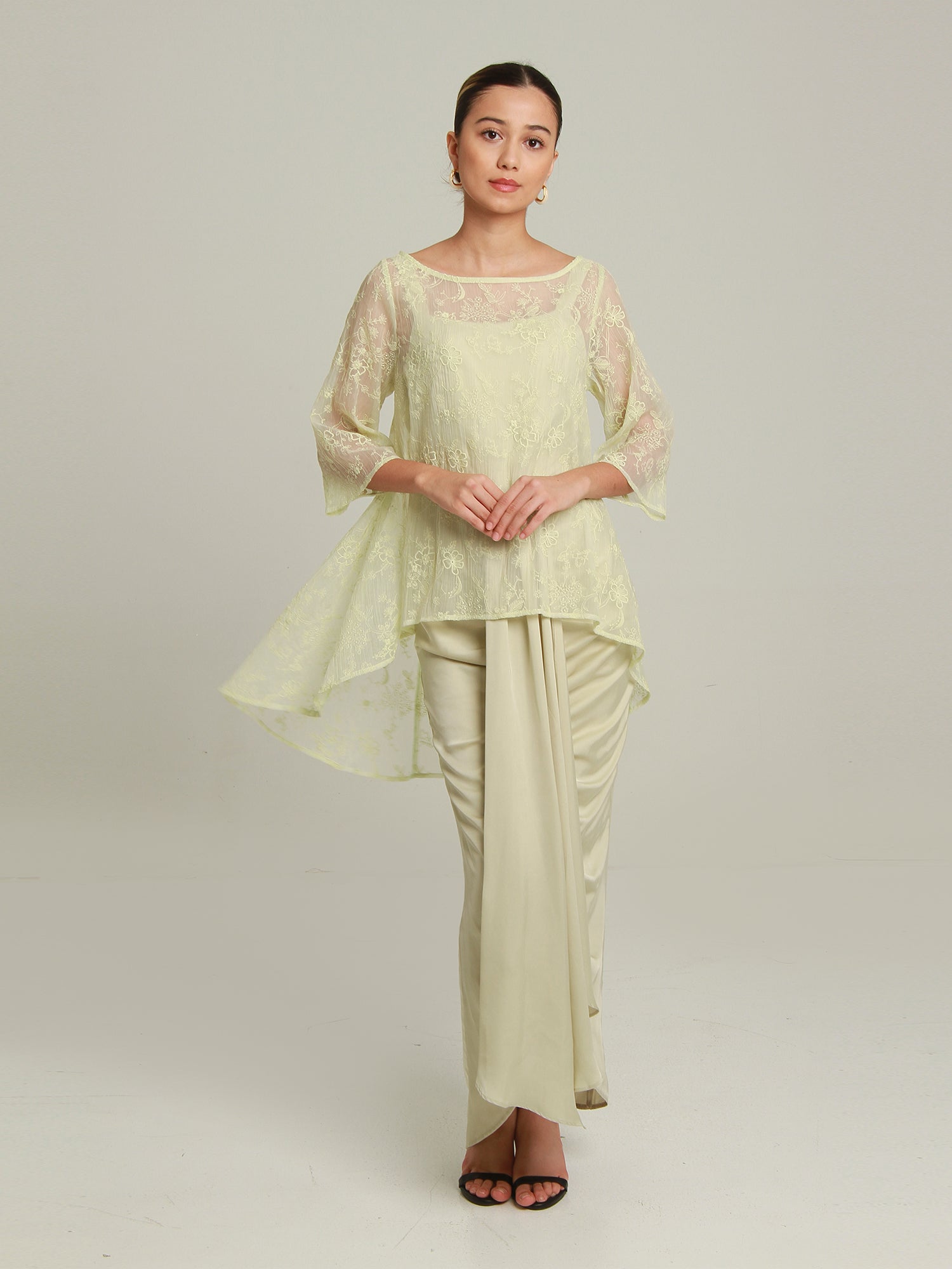 Zaharah Kebarung Set