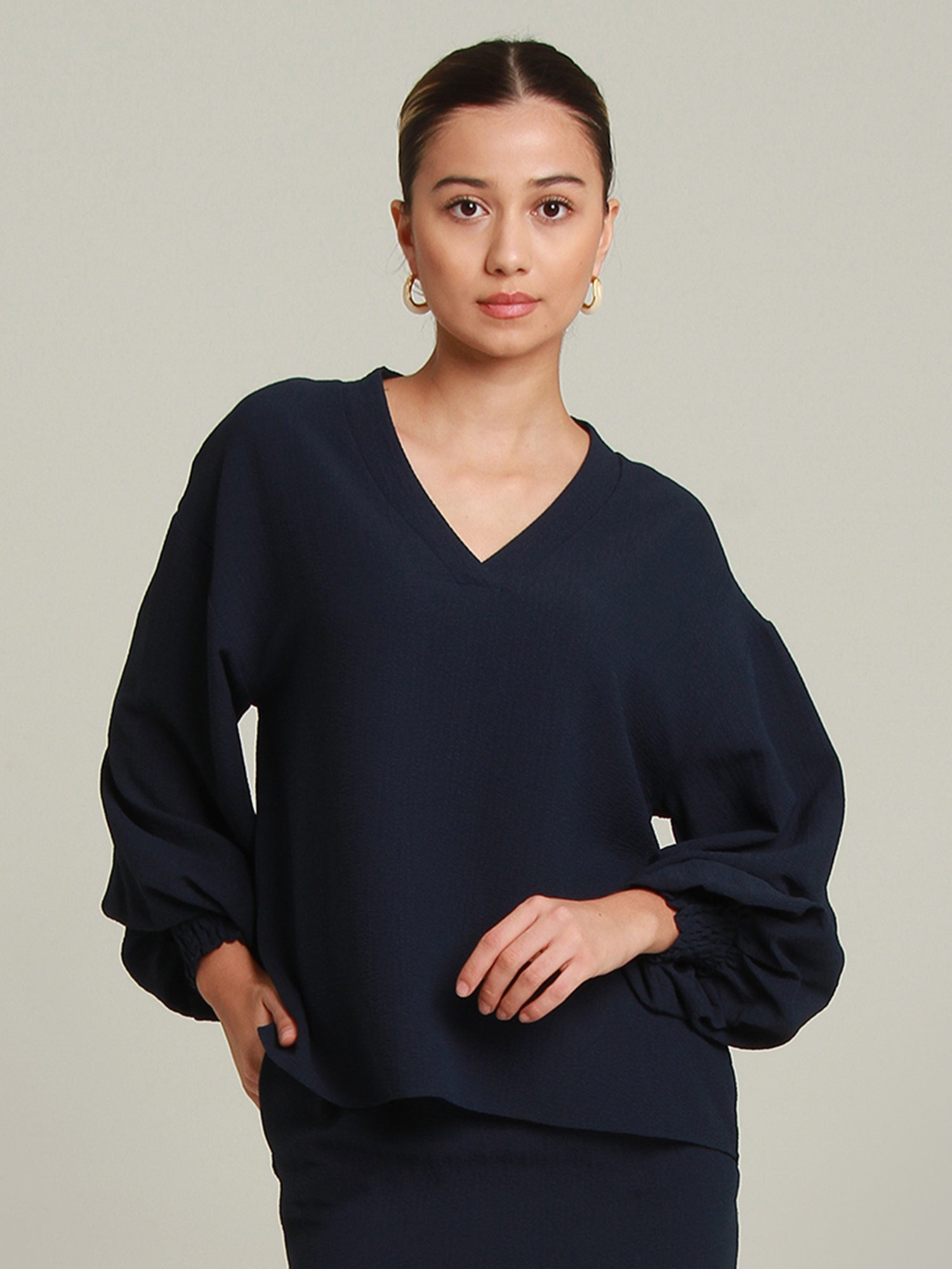 Wren Blouson Top