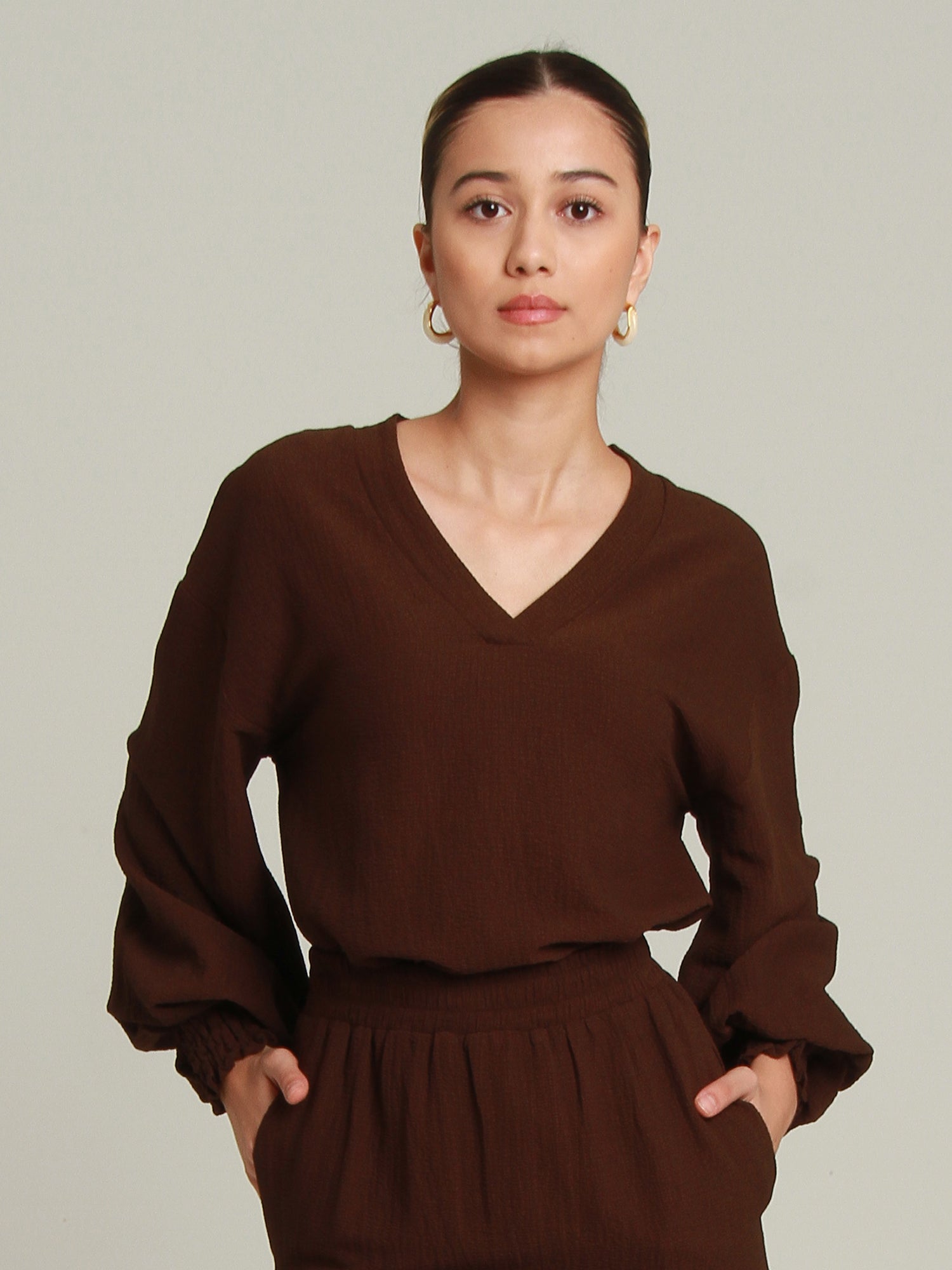 Wren Blouson Top