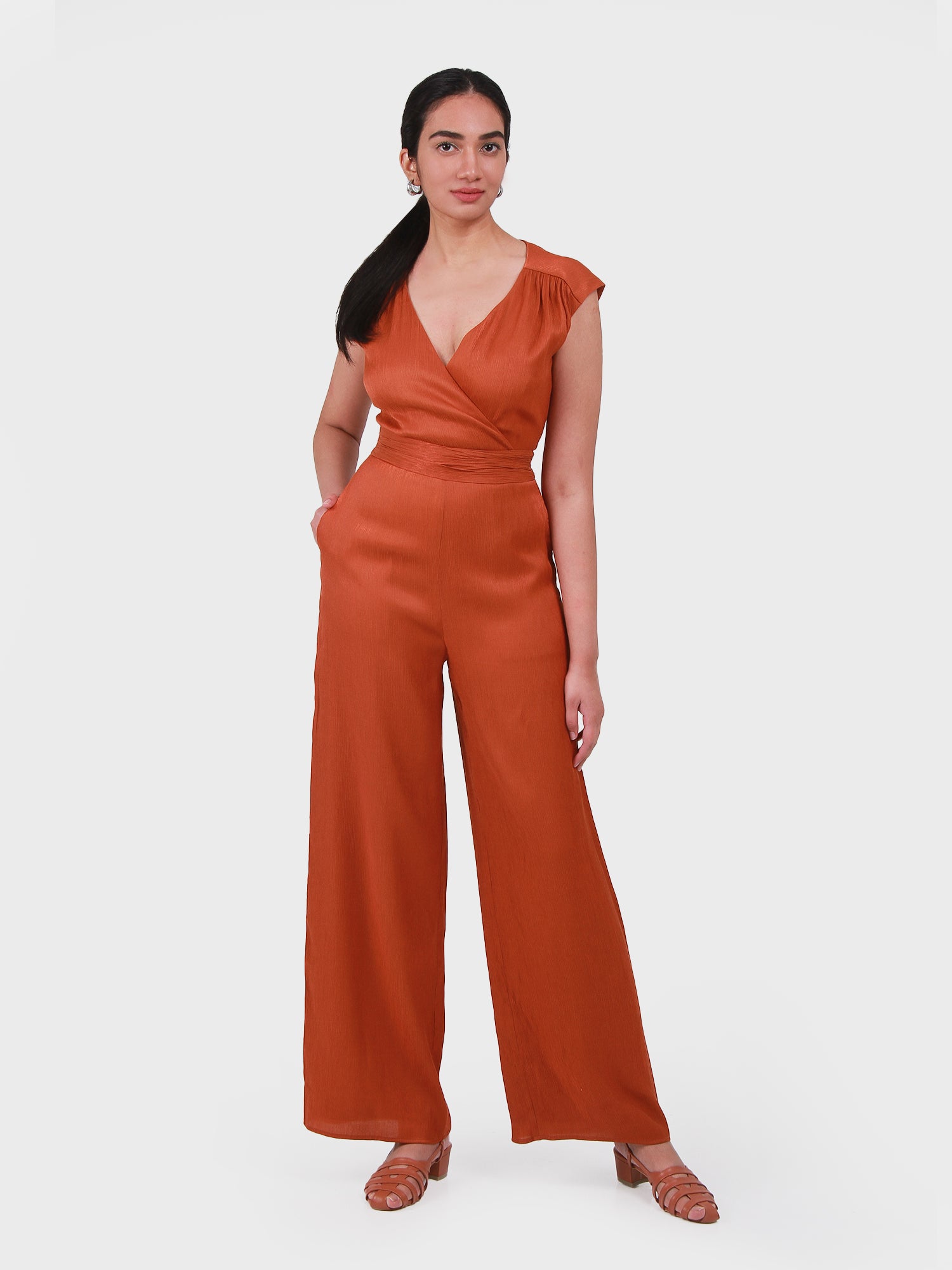 Jagger Foil Jumpsuit